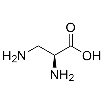 2,3-Diaminopropionic acid 化学構造