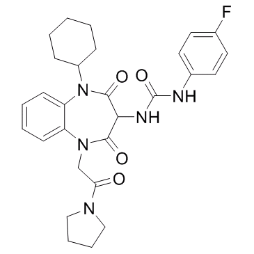 Gastrin/CCK antagonist 1 Chemische Struktur