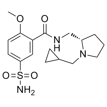 Cipropride S enantiomer 化学構造