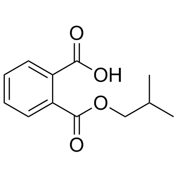Monoisobutyl phthalic acid 化学構造