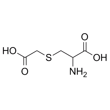 (RS)-Carbocisteine (S-(Carboxymethyl)-DL-cysteine)  Chemical Structure