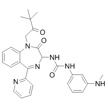CCK-B Receptor Antagonist 1 化学構造