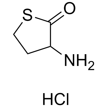 DL-Homocysteine thiolactone hydrochloride 化学構造