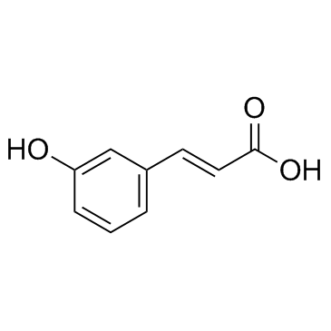 m-Coumaric acid Chemische Struktur