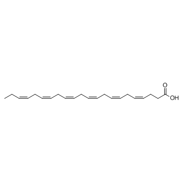 Docosahexaenoic Acid (DHA)  Chemical Structure