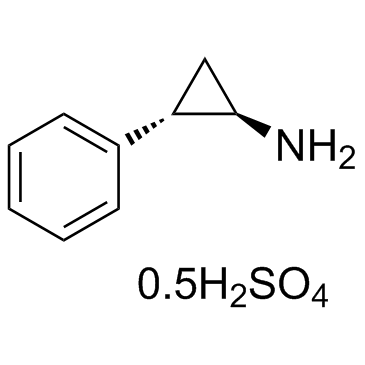 Tranylcypromine hemisulfate (dl-Tranylcypromine hemisulfate)  Chemical Structure