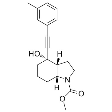 Mavoglurant (AFQ056)  Chemical Structure