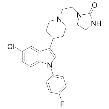 Sertindole (Lu 23-174) 化学構造