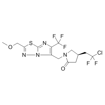 Padsevonil (UCB-0942) 化学構造