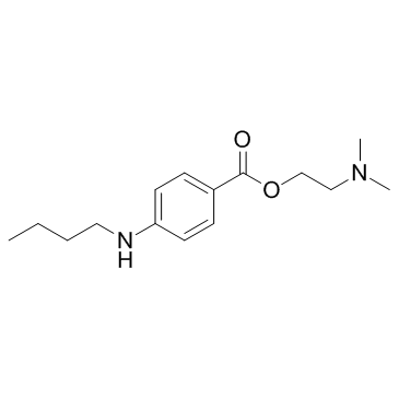 Tetracaine (Amethocaine) Chemische Struktur