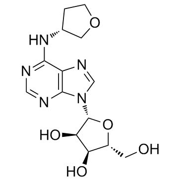 Tecadenoson (CVT-510) Chemische Struktur