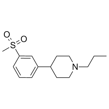 Pridopidine (ACR16) التركيب الكيميائي