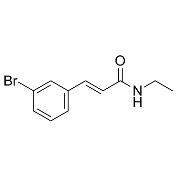 Cinromide (trans-3-Bromo-N-ethylcinnamamide)  Chemical Structure
