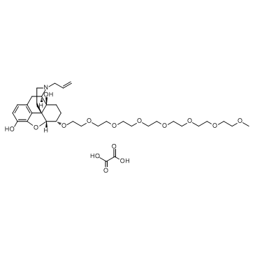 Naloxegol oxalate (NKTR-118 oxalate) Chemische Struktur