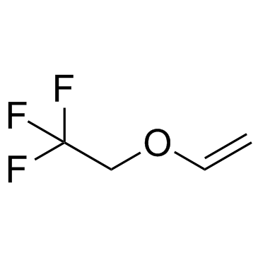 Fluroxene (2,2,2-Trifluoroethyl vinyl ether) Chemische Struktur