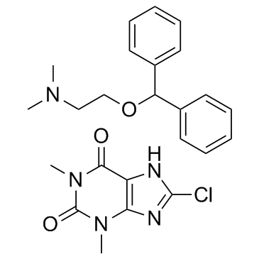 Dimenhydrinate Chemical Structure