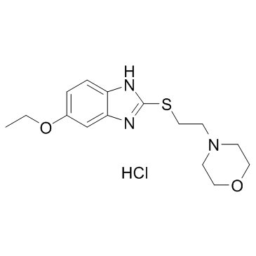 Fabomotizole hydrochloride (CM346 hydrochloride) 化学構造