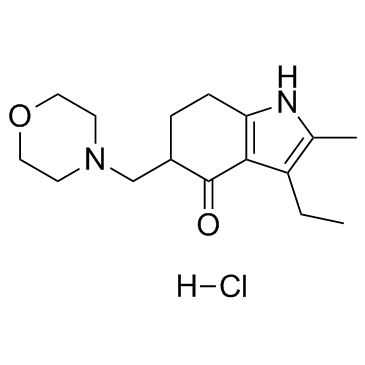 Molindone hydrochloride (EN-1733A) التركيب الكيميائي