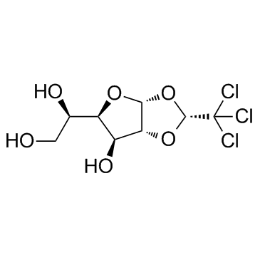 Chloralose (α-Chloralose) Chemische Struktur