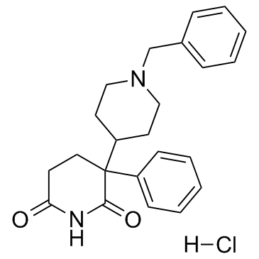Benzetimide hydrochloride (R4929) Chemische Struktur