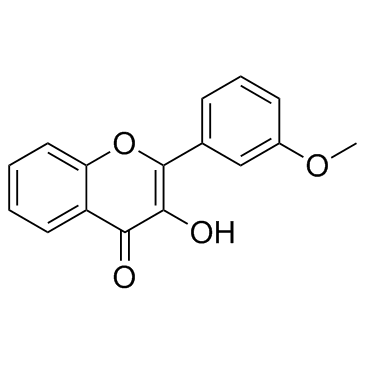 3'-Methoxyflavonol 化学構造