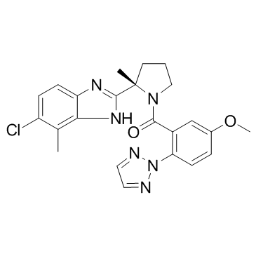 Nemorexant (ACT-541468) Chemische Struktur