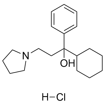 Procyclidine hydrochloride ((±)-Procyclidine hydrochlorid)  Chemical Structure