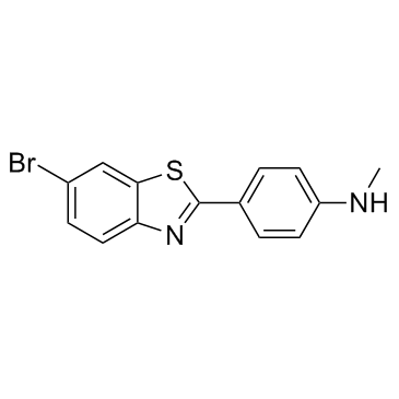 4-(6-Bromo-2-benzothiazolyl)-N-methylbenzenamine  Chemical Structure