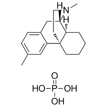 Dimemorfan phosphate Chemische Struktur