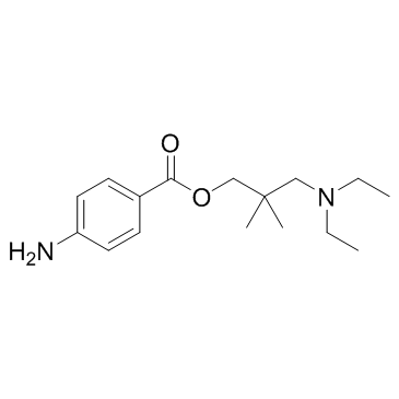 Dimethocaine (Larocaine) Chemical Structure