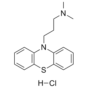 Promazine hydrochloride Chemische Struktur