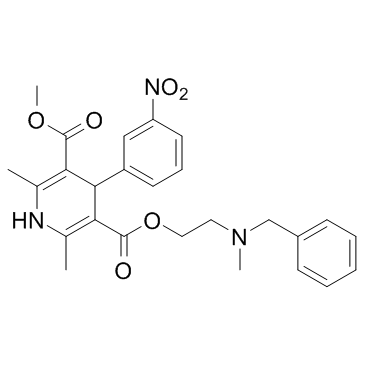 Nicardipine (YC-93) التركيب الكيميائي
