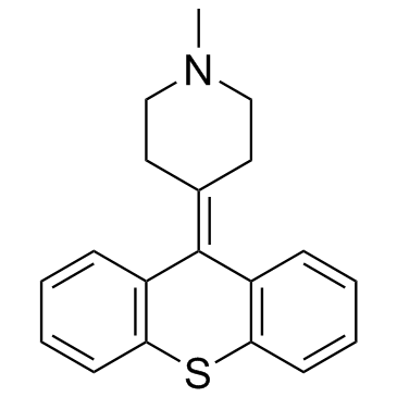 Pimethixene (Pimetixene) Chemische Struktur