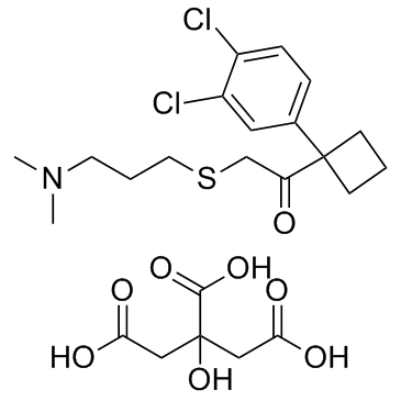 SPD-473 citrate 化学構造