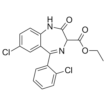 Ethyl dirazepate Chemische Struktur
