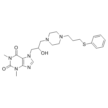 (±)-Tazifylline Chemische Struktur