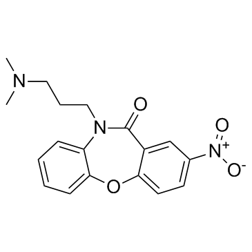 Nitroxazepine (CIBA 2330Go)  Chemical Structure