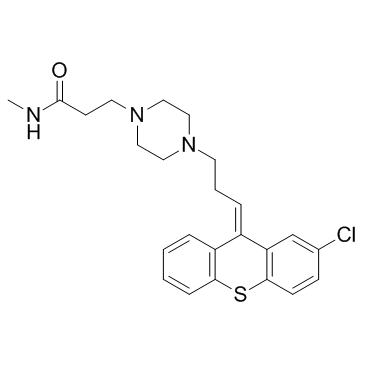 Clothixamide (Clotixamide) التركيب الكيميائي