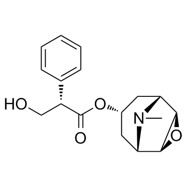 Scopolamine (Hyoscine) Chemische Struktur