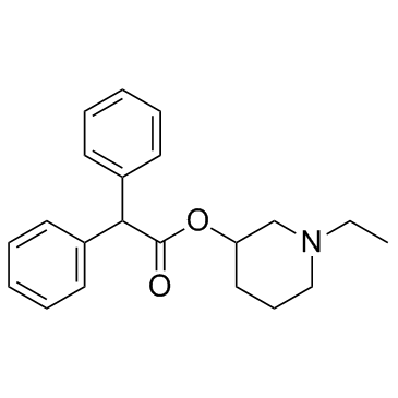 Piperidolate 化学構造