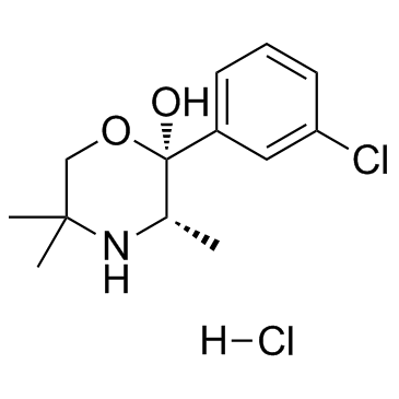 Radafaxine hydrochloride (GW-353162A) Chemical Structure