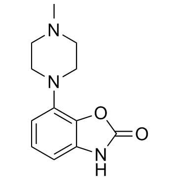 Pardoprunox (SLV-308) Chemische Struktur