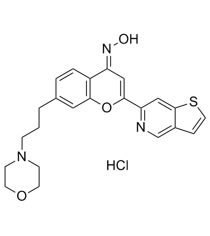 Foliglurax monohydrochloride (PXT002331 (monohydrochloride)) 化学構造