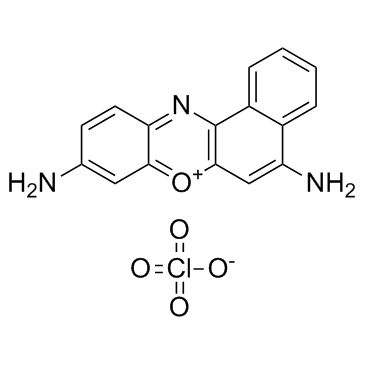 Cresyl Violet perchlorate (Oxazine 9 perchlorate) Chemische Struktur