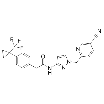ACT-709478  Chemical Structure