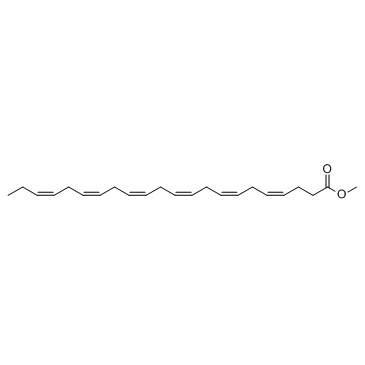 Docosahexaenoic Acid methyl ester (all cis-DHA methyl ester) 化学構造