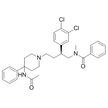 Saredutant (SR 48968) Chemische Struktur