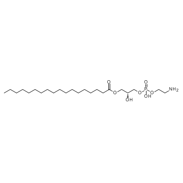 18:0 LYSO-PE (Stearoyl lysophosphatidylethanolamine)  Chemical Structure