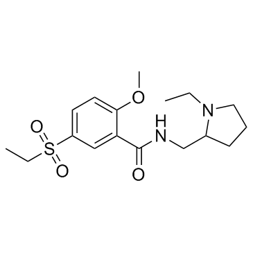 Sultopride (LIN-1418) 化学構造