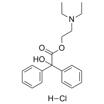 Benactyzine hydrochloride Chemical Structure
